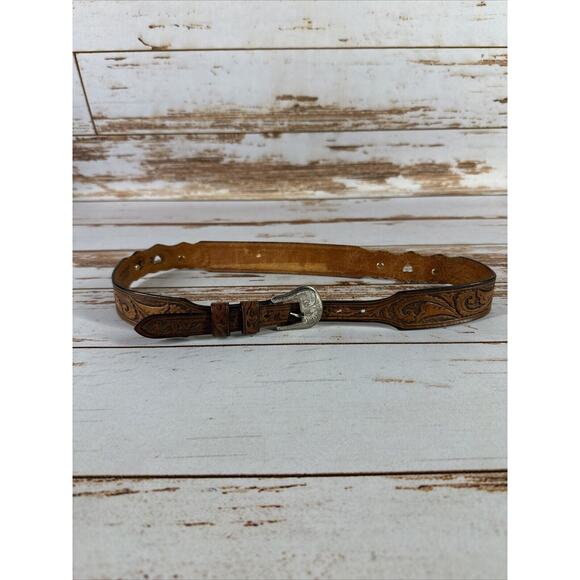 Silver Creek Collections Ladies Genuine Leather Belt Southwestern - Picture 1 of 5